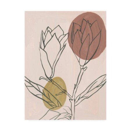 Trademark Fine Art Melissa Wang 'Blush I' Canvas Art, 24x32 WAG14941-C2432GG